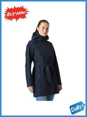 Waterproof Trench Coat Raincoat Fitted